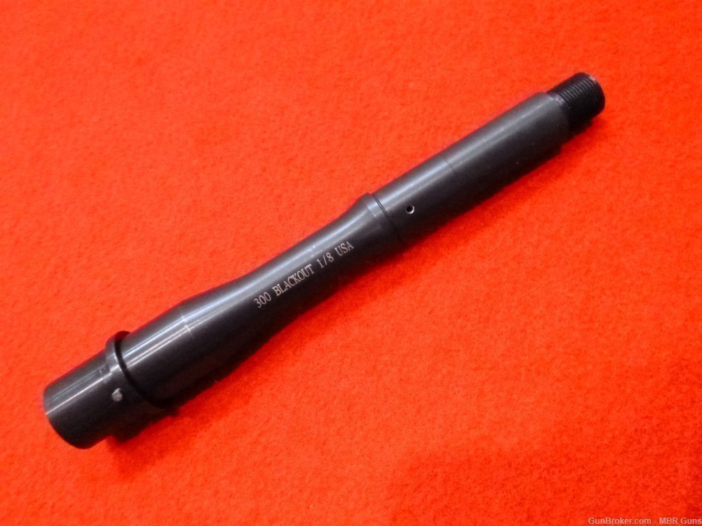 AR 15 .300 Blackout 7.5" Barrel Nitride Pistol Length 1:8 4150 CMV-img-0