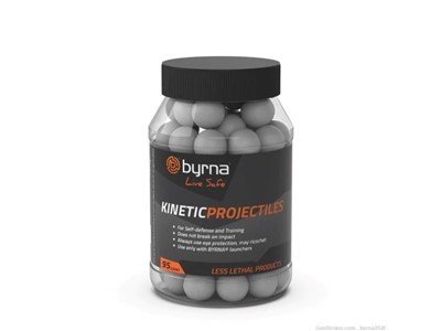Byrna  Kinetic Projectiles (95) count.
