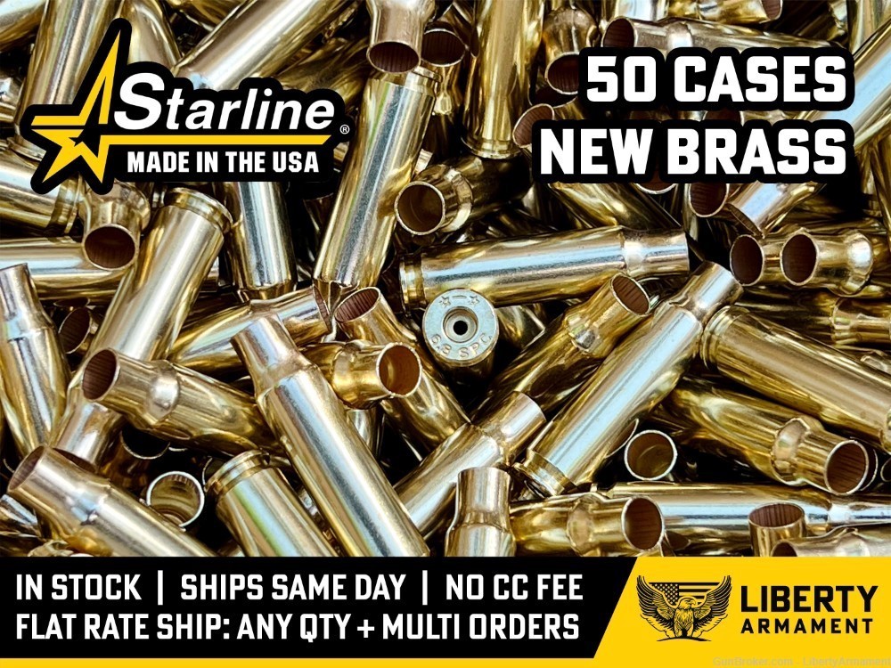 6.8 SPC Brass, Starline 6.8SPC Remington Brass-img-0