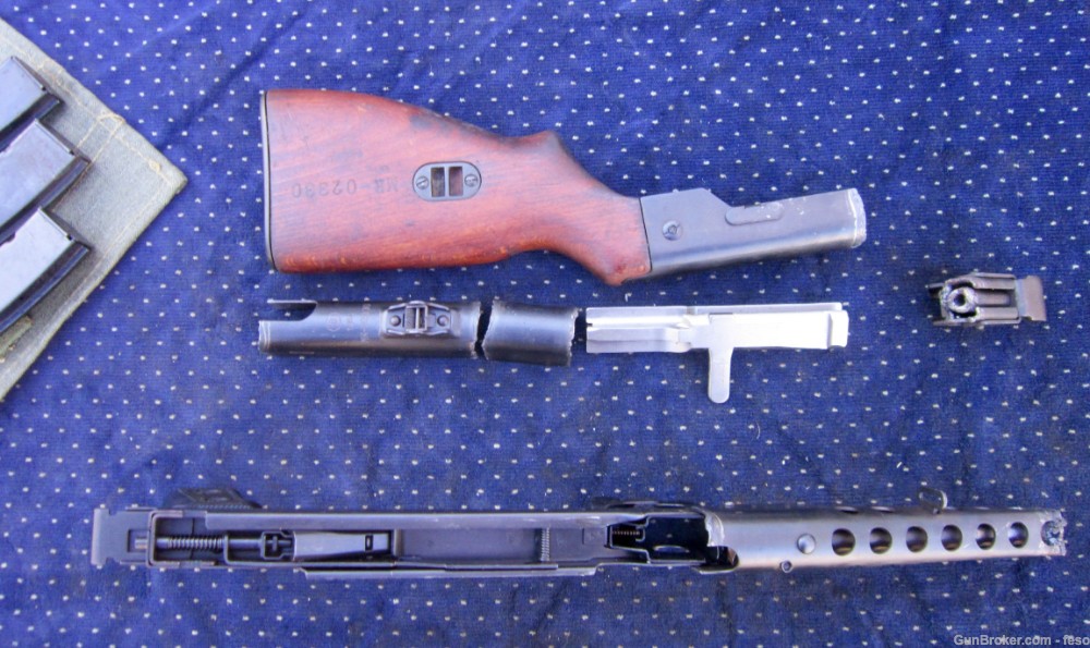PPS43/52 Wood stock Sudayev parts kit with new 9mm BARREL &mags-img-9