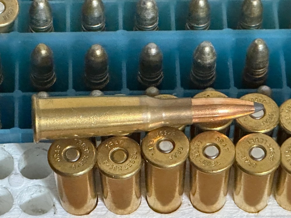 57 rounds of 8mm Lebel 8x50mm ammo hand loads-img-5