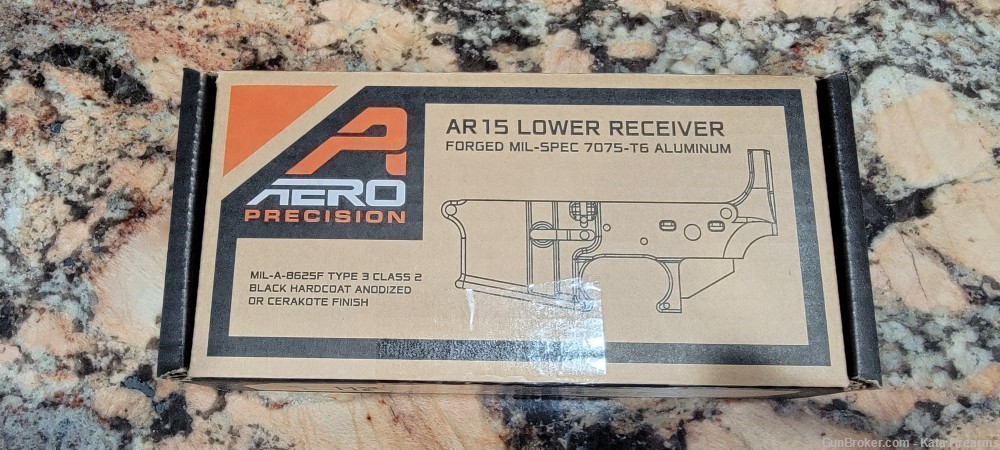 Aero Precision AR15 Stripped Lower Receiver, Gen 2 - Anodized Black NIB-img-9