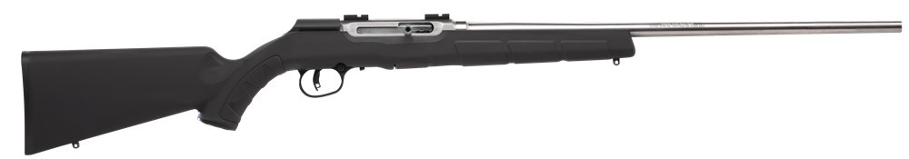 Savage A22 FSS 22LR 10rd 22 Barrel, Stainless, Black Synthetic RH Stock 472-img-0