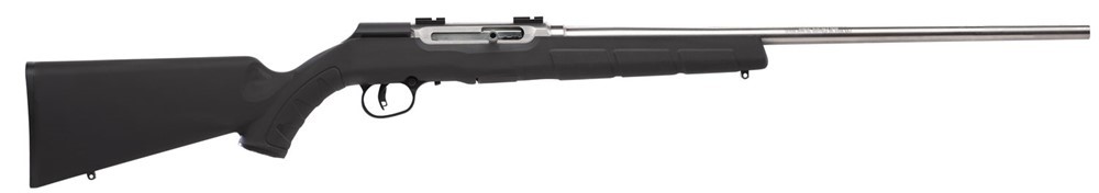 Savage A22 FSS 22LR 10rd 22 Barrel, Stainless, Black Synthetic RH Stock 472-img-1