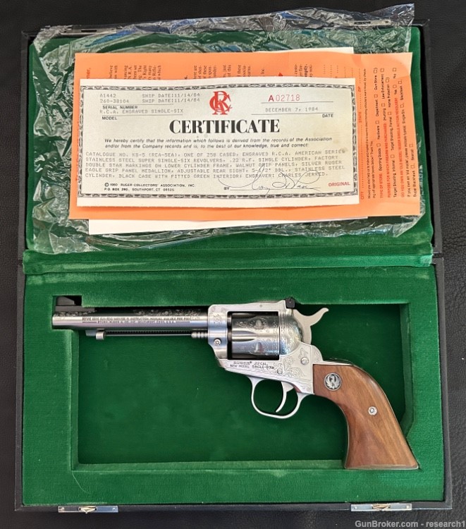 Rare Ruger Collectors Association "American" Series Ruger Super Single-Six-img-0