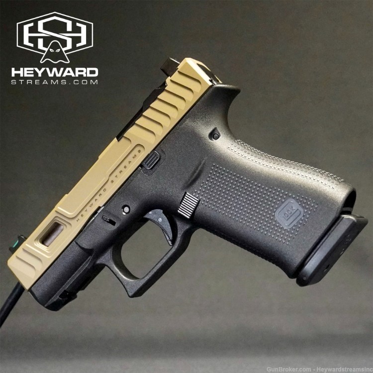 NEW Custom Glock 43x, FDE, 9mm, Ultra-concealable, personal carry-img-2
