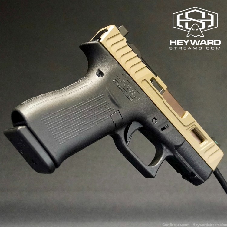 NEW Custom Glock 43x, FDE, 9mm, Ultra-concealable, personal carry-img-1
