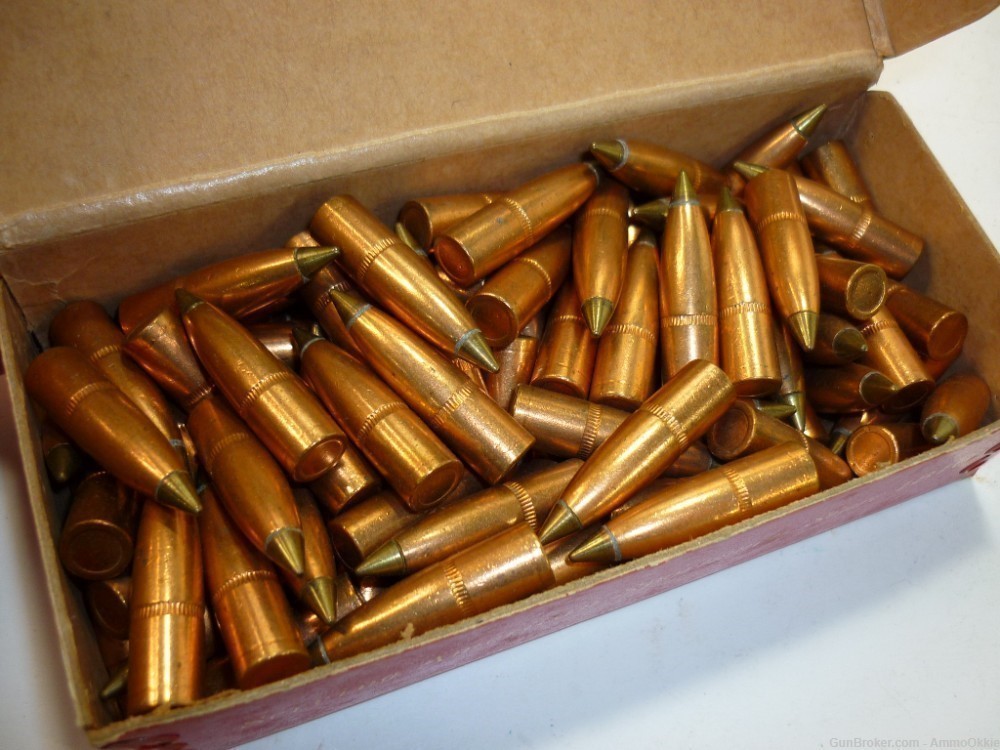1ct - BRONZE POINT BULLETS - .308 180gr - .30 Cal - RARE-img-5