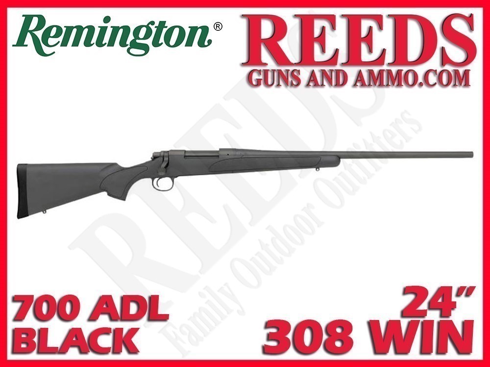 Remington 700 ADL Black 308 Win 24in R85407-img-0