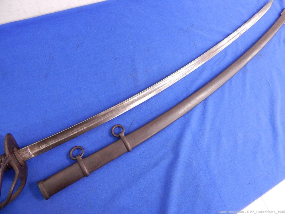 1906 US Ames Cavalry Sword with Scabbard-img-2