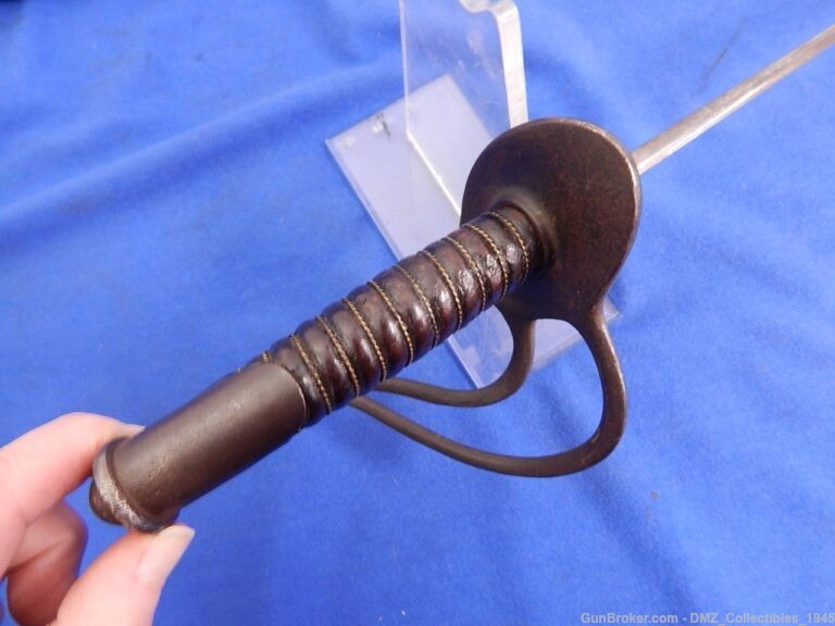 1906 US Ames Cavalry Sword with Scabbard-img-3
