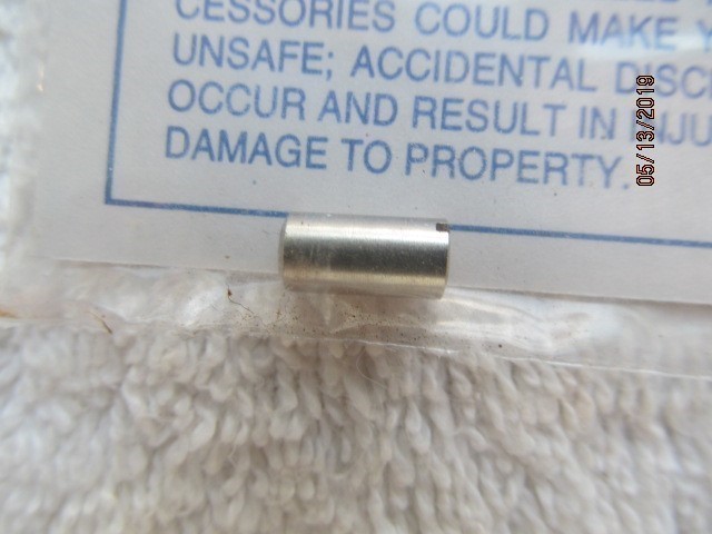 Colt - Base Pin Screw Nut Nickel #50981N-img-1