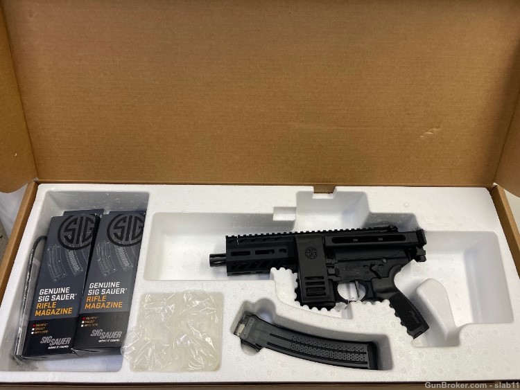 Sig MPX Pistol 9mm 4.5 in MLok PMPX-4B-9 NIB 2020 Model -img-3