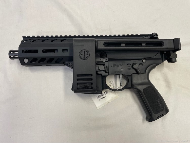 Sig MPX Pistol 9mm 4.5 in MLok PMPX-4B-9 NIB 2020 Model -img-1