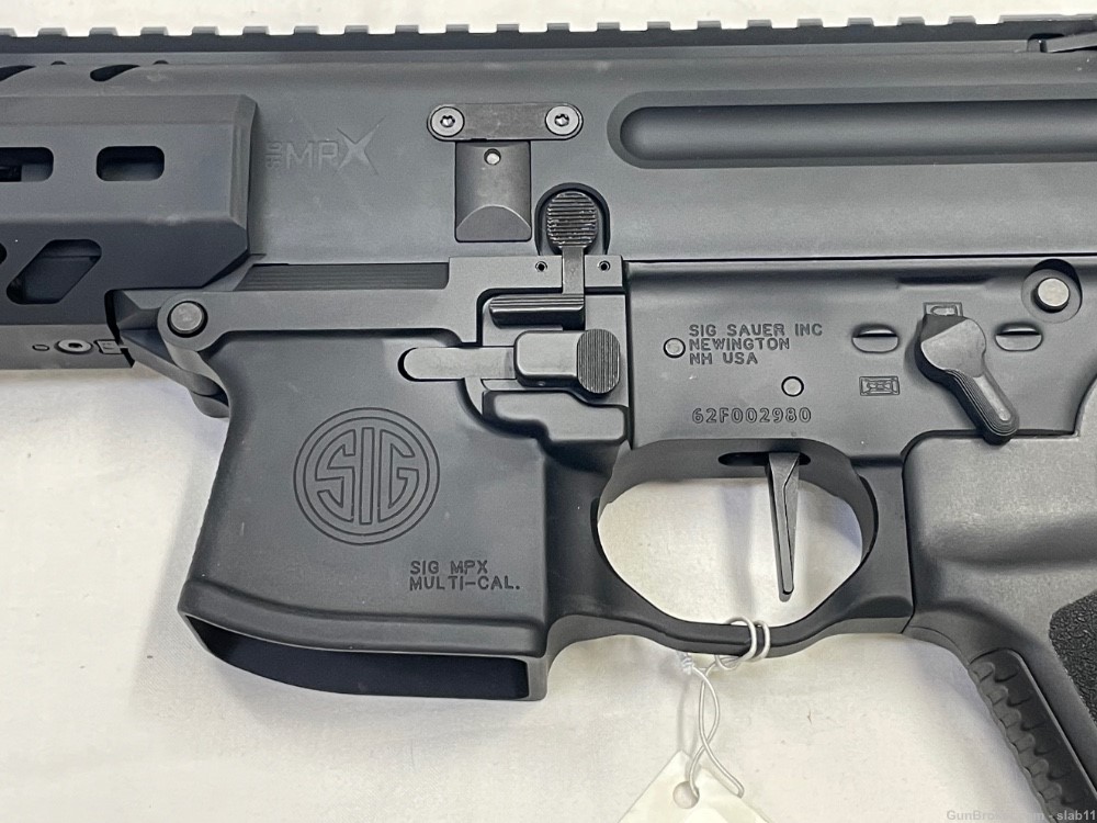Sig MPX Pistol 9mm 4.5 in MLok PMPX-4B-9 NIB 2020 Model -img-11