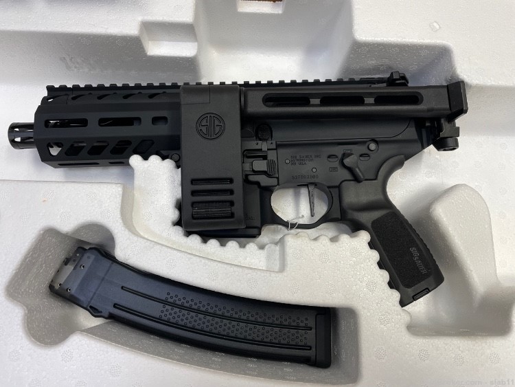 Sig MPX Pistol 9mm 4.5 in MLok PMPX-4B-9 NIB 2020 Model -img-2