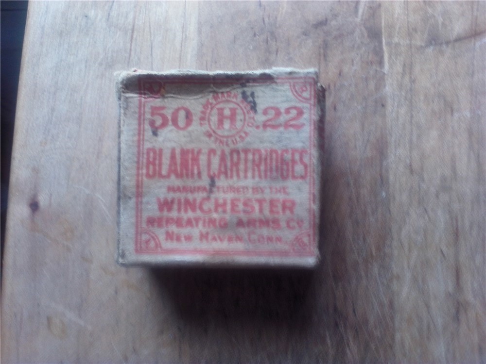 Vintage Winchester 22 Blank cartridges-22 rds-img-0