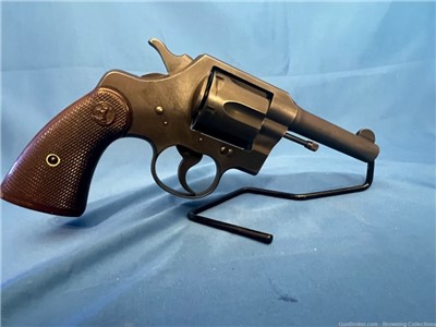 EARLY AND EXTREMELY SCARCE WORLD WAR II COLT COMMANDO REVOLVER WITH 2 INCH  BARREL, #12XXX, MADE 1942