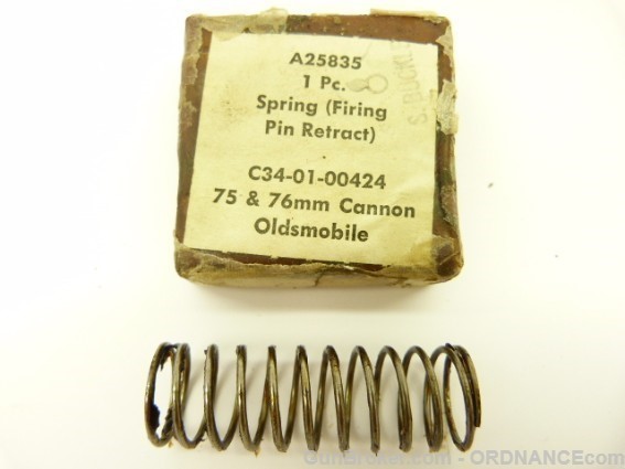 Firing Pin SPRING for M3 75mm M1 76mm gun Sherman-img-1