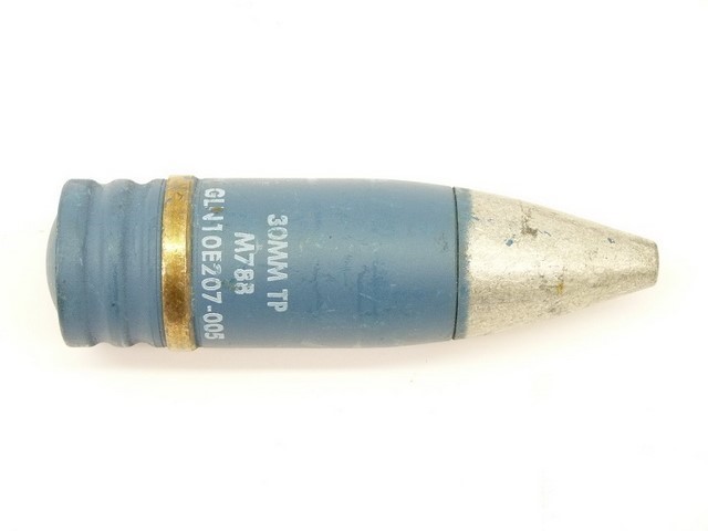 inert 30mm M788 TP projectile APACHE ATTACK HELO-img-0