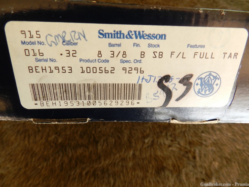 Smith & Wesson Model 16-4 32 H&R Mag 8 3/8" Blue NIB-img-11