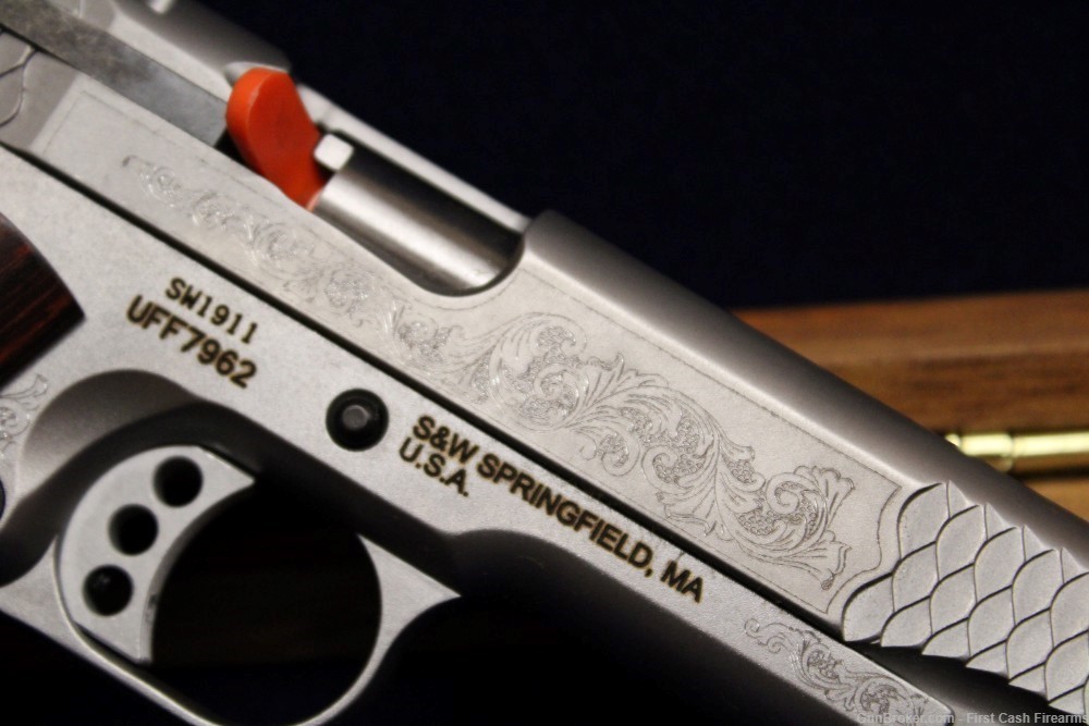 Smith & Wesson SW1911 Engraved 45ACP 1911 Smith-img-6