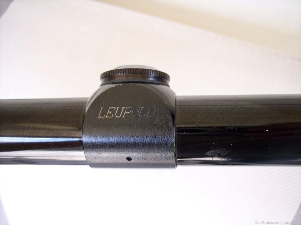 Leupold 12x40mm A.O. Varmint Rifle Scope Fine Plex Gloss 1982-img-1