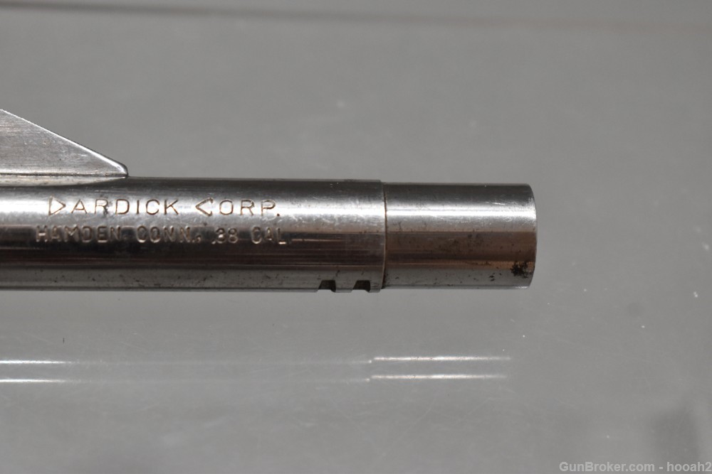 Original Dardick 4" Nickel 38 Caliber Revolver Barrel-img-3