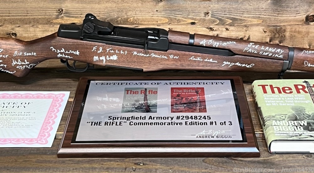 M1 GARAND "THE RIFLE" MUSEUM PIECE HOLY GRAIL COLLECTOR JUNE 1944 WWII WW2-img-5