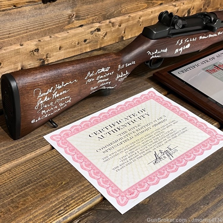 M1 GARAND "THE RIFLE" MUSEUM PIECE HOLY GRAIL COLLECTOR JUNE 1944 WWII WW2-img-7