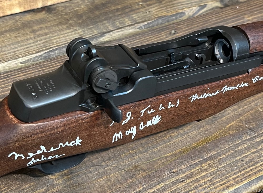 M1 GARAND "THE RIFLE" MUSEUM PIECE HOLY GRAIL COLLECTOR JUNE 1944 WWII WW2-img-97