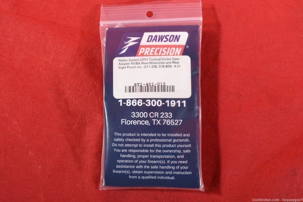 Dawson Precision DPO Adapter Kit STI-401-015 Vortex Viper DPO-img-1