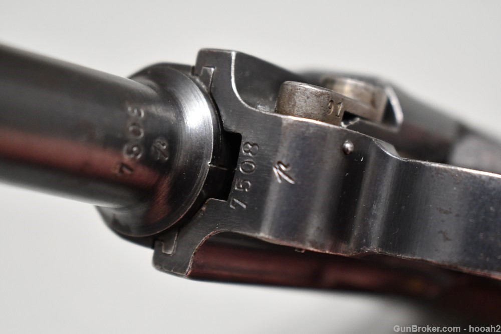 German DWM Model 1920 Commercial Luger Semi Auto Pistol 30 Luger READ-img-25