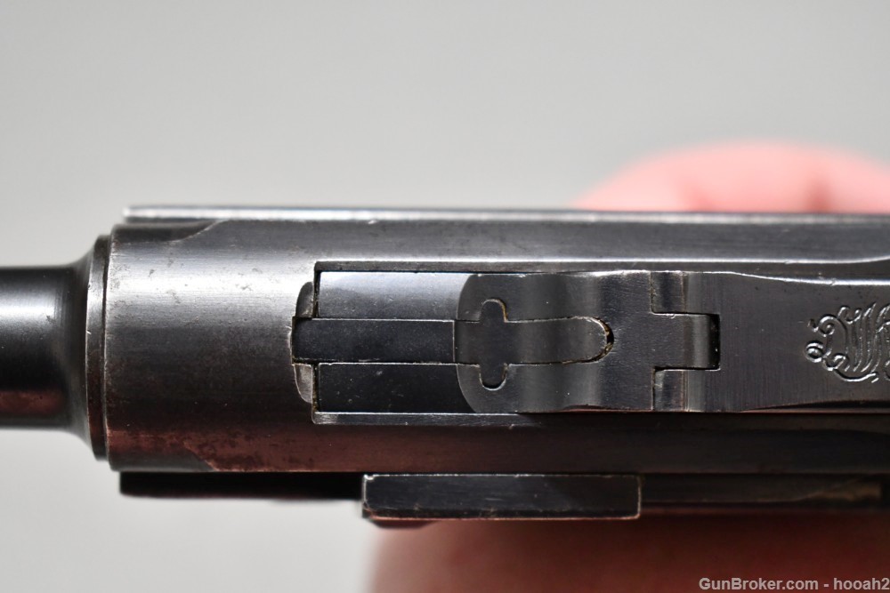 German DWM Model 1920 Commercial Luger Semi Auto Pistol 30 Luger READ-img-15