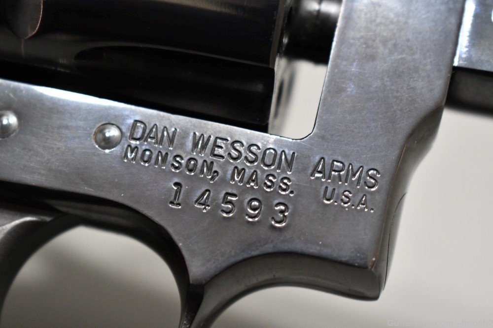 Uncommon Dan Wesson 22V Double Action Revolver 4" VR 22 LR Blued-img-30