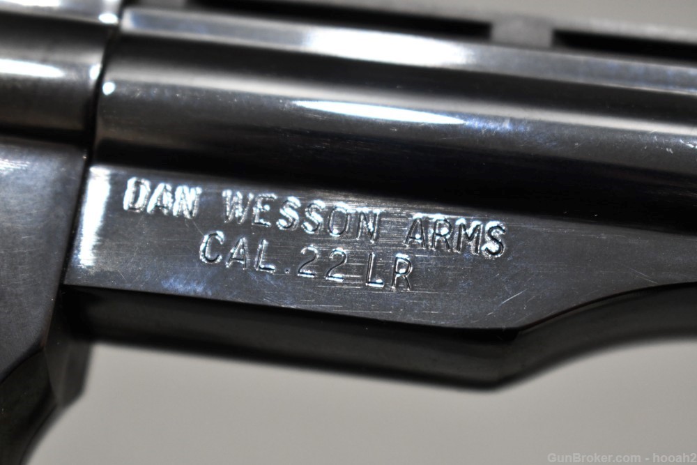 Uncommon Dan Wesson 22V Double Action Revolver 4" VR 22 LR Blued-img-31