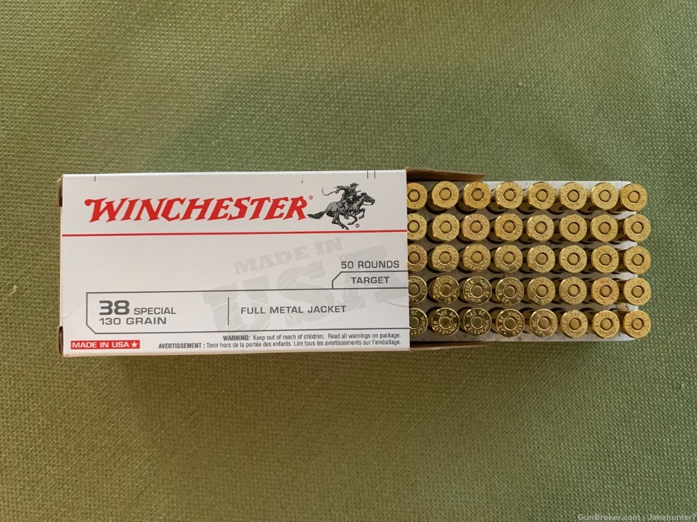 200 Rounds of 38 Special Ammo - Winchester & PMC Bronze-img-2