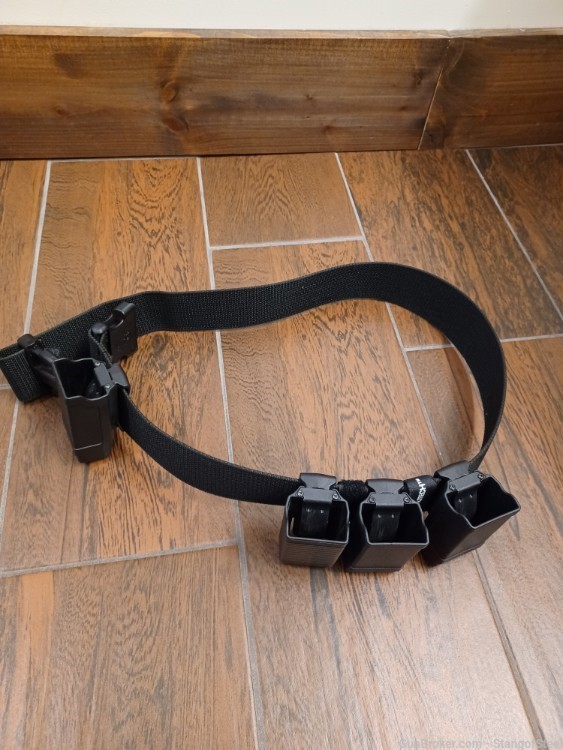 Tactical belt with double mag carriers-img-0