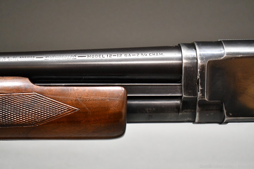 Winchester Model 12 Pump Shotgun 2 3/4" 12 G 26" Cutts 1953 READ-img-12