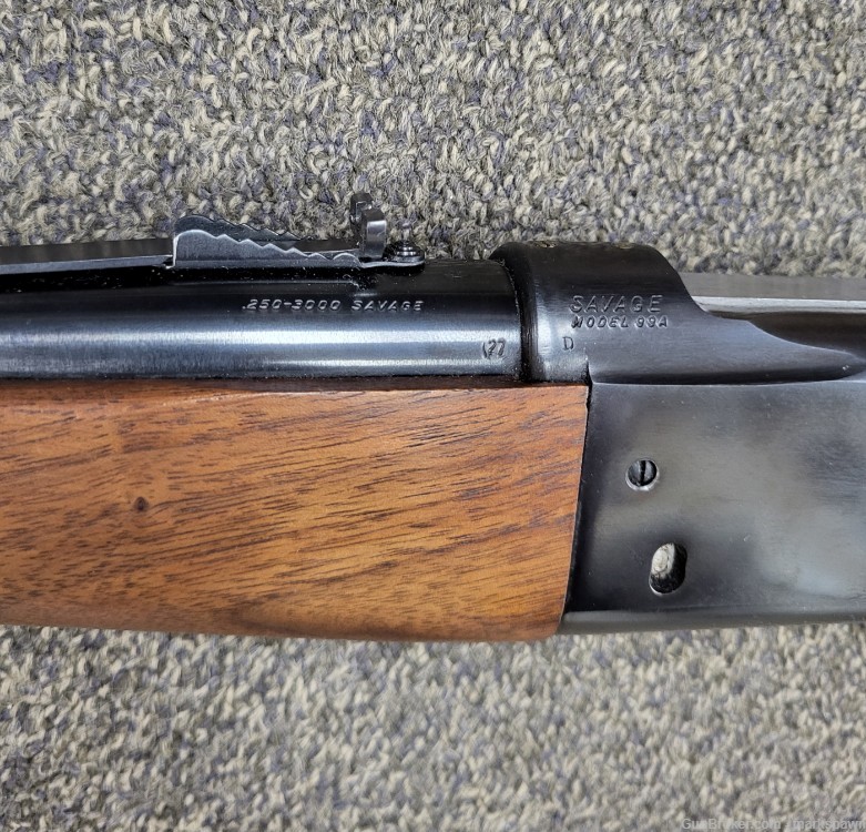 Savage 1971 99A .250-3000 Lever Rifle 20" Carbine-img-4