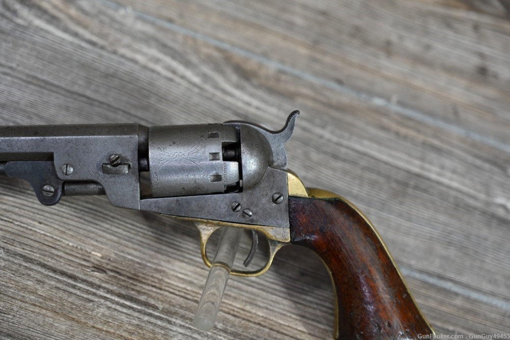 Original Remington 1863 "Zouve" 58 Caliber Manhattan Revolver Provenance-img-25