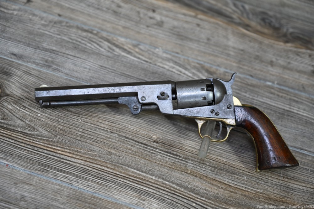 Original Remington 1863 "Zouve" 58 Caliber Manhattan Revolver Provenance-img-44