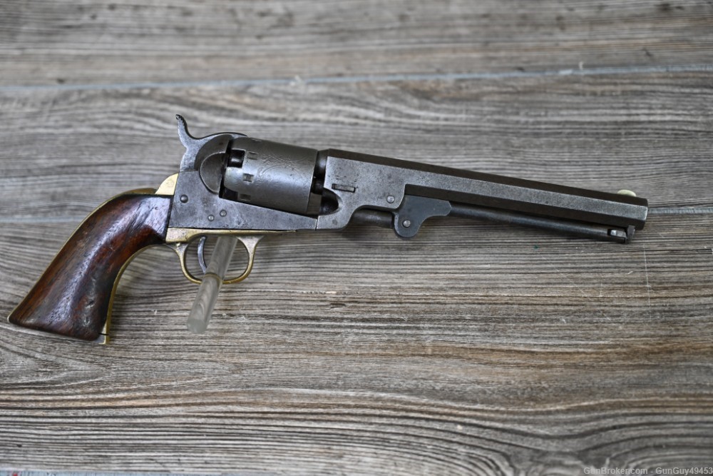 Original Remington 1863 "Zouve" 58 Caliber Manhattan Revolver Provenance-img-48