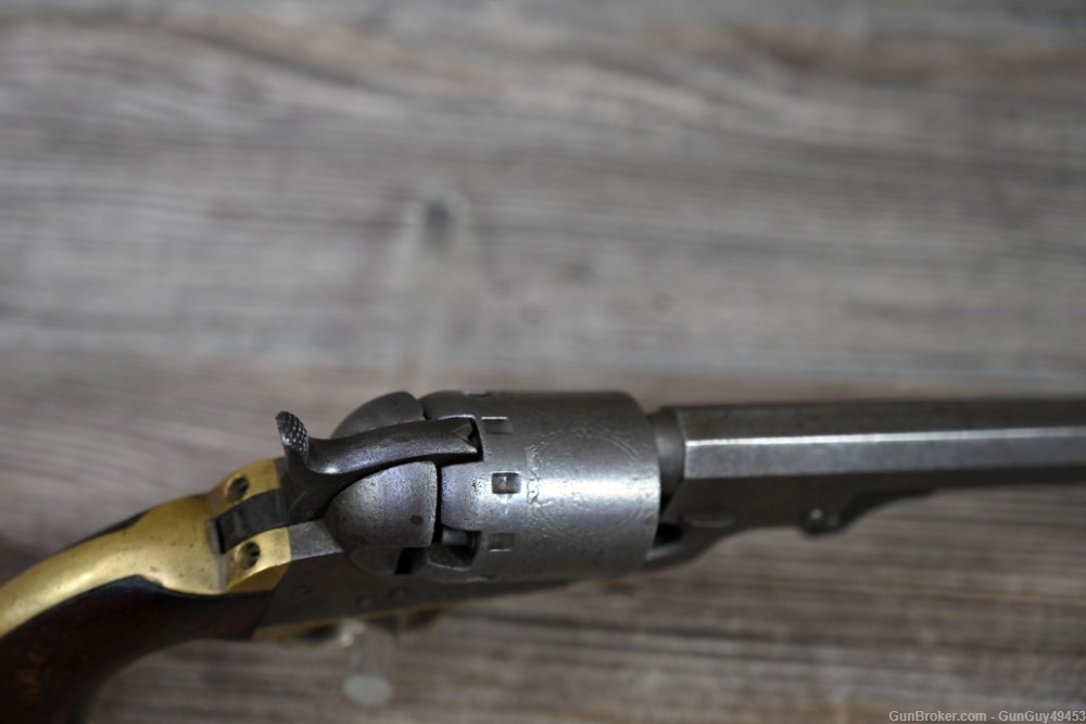 Original Remington 1863 "Zouve" 58 Caliber Manhattan Revolver Provenance-img-42