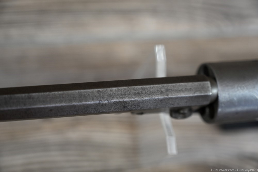 Original Remington 1863 "Zouve" 58 Caliber Manhattan Revolver Provenance-img-51