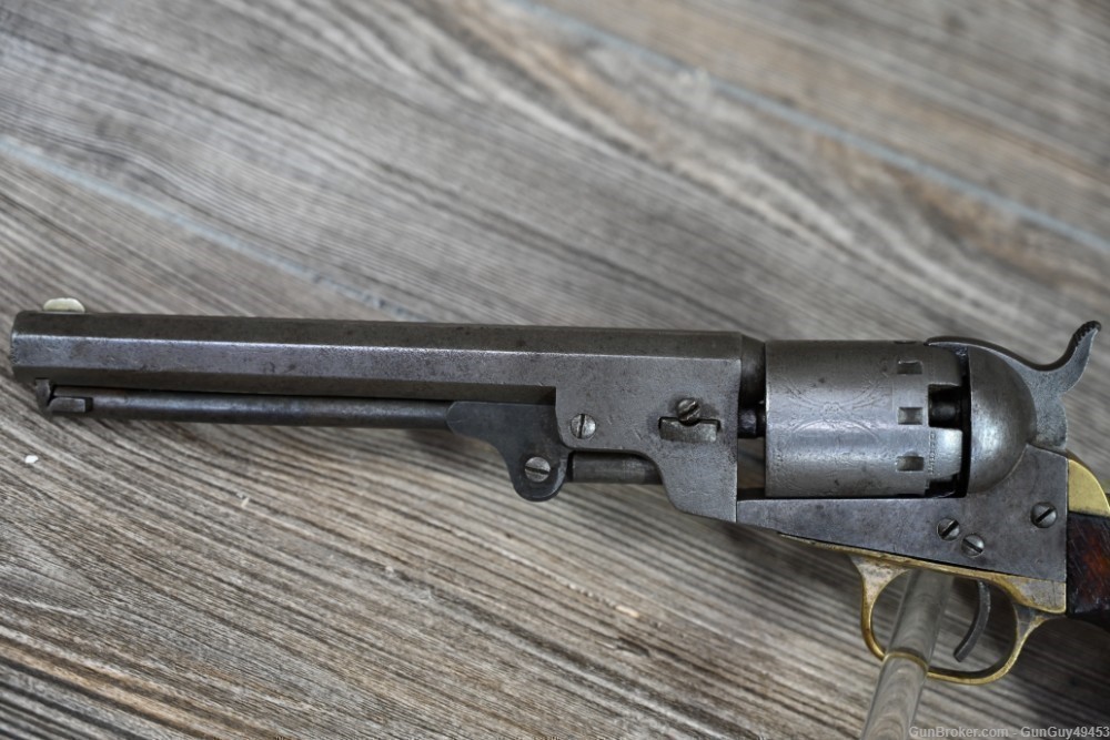 Original Remington 1863 "Zouve" 58 Caliber Manhattan Revolver Provenance-img-47