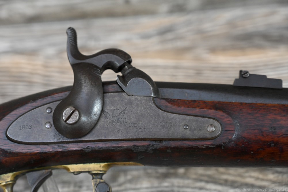 Original Remington 1863 "Zouve" 58 Caliber Manhattan Revolver Provenance-img-12