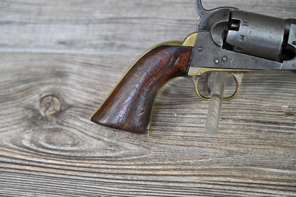 Original Remington 1863 "Zouve" 58 Caliber Manhattan Revolver Provenance-img-28