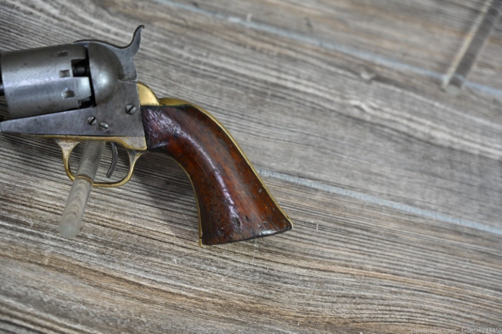 Original Remington 1863 "Zouve" 58 Caliber Manhattan Revolver Provenance-img-45