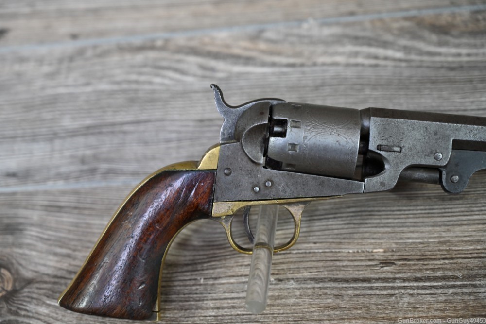 Original Remington 1863 "Zouve" 58 Caliber Manhattan Revolver Provenance-img-38